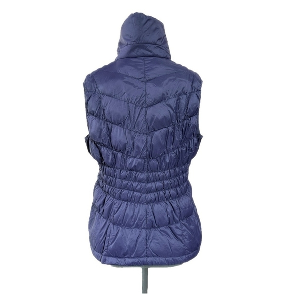 Women’s Puffer MICHAEL KORS Vest Athletic Sweatshirt Zip Front Sleeveless Jacket - Picture 6 of 8